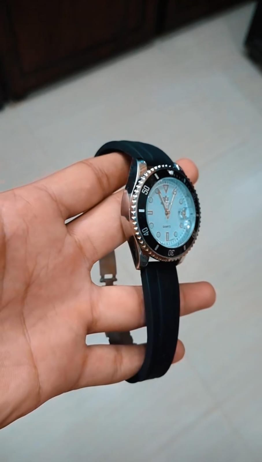 Men Luxury Strap Luminous Watch | With Box.