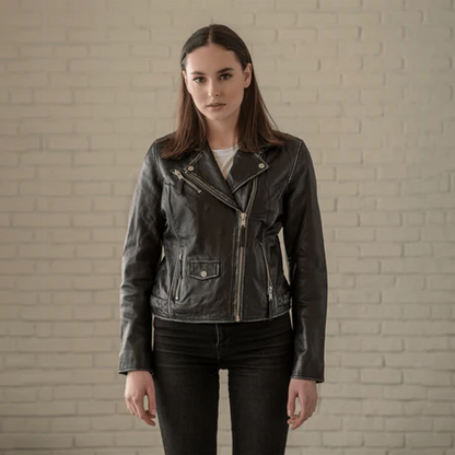 Flat 50% OFF  100% Pure Sheep Leather Jacket