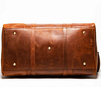 Crazy Horse Duffle Leather Bags with Preemimum Quality